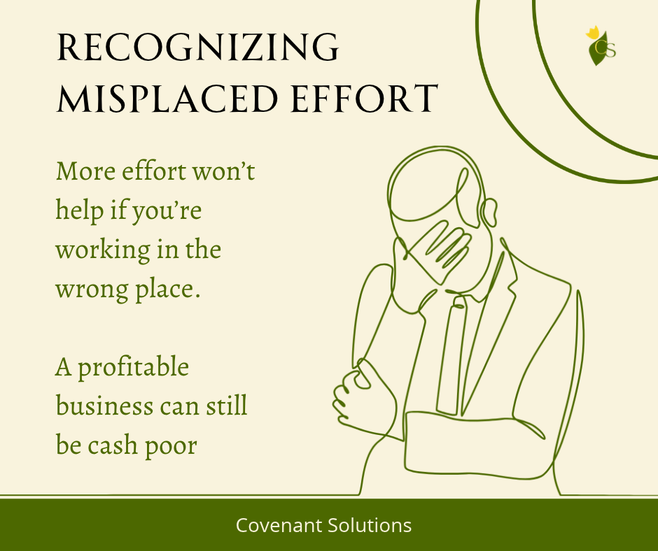 Recognizing Misplaced Efforts